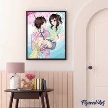 Charger l'image dans la galerie, peinture par numéros | Sous la Pluie | facile, romantique | FiguredArt