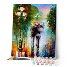 Charger l'image dans la galerie, peinture par numéros | Pluie romantique | complexe, france, paysages, romantique | FiguredArt