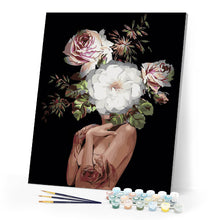 Charger l'image dans la galerie, Femme et Visage de Fleurs