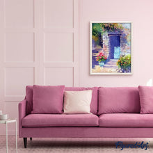 Charger l'image dans la galerie, peinture par numéros | Porte fleurie | fleurs, intermédiaire | FiguredArt