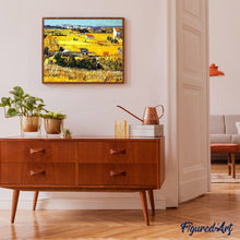 Charger l'image dans la galerie, peinture par numéros | Récolte - Van Gogh | complexe, paysages, reproduction, van gogh | FiguredArt