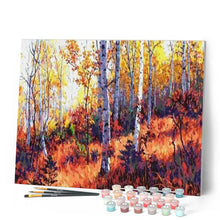 Charger l'image dans la galerie, peinture par numéros | Forêt en Automne | complexe, paysages | FiguredArt