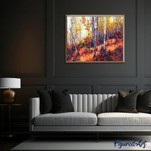 Charger l'image dans la galerie, peinture par numéros | Forêt en Automne | complexe, paysages | FiguredArt