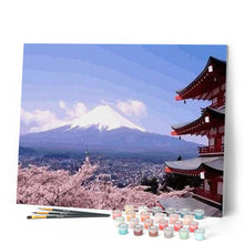 Charger l'image dans la galerie, peinture par numéros | Montagne au Japon | complexe, paysages | FiguredArt