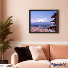 Charger l'image dans la galerie, peinture par numéros | Montagne au Japon | complexe, paysages | FiguredArt