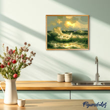 Charger l'image dans la galerie, peinture par numéros | Mer déchainée | facile, paysages | FiguredArt