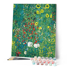 Charger l'image dans la galerie, peinture par numéros | Kerim - Jardin de Tournesols | complexe, france, reproduction | FiguredArt