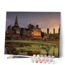 Charger l'image dans la galerie, peinture par numéros | Temples en Thaïlande | complexe, paysages | FiguredArt