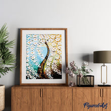 Charger l'image dans la galerie, peinture par numéros | Arbre en Fleurs | arbres, complexe | FiguredArt