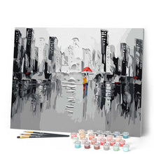 Charger l'image dans la galerie, peinture par numéros | Rue grise | intermédiaire, paysages | FiguredArt