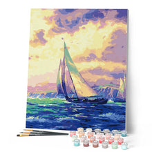 Charger l'image dans la galerie, peinture par numéros | Navigation | bateaux, facile | FiguredArt