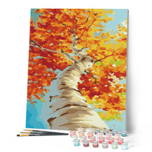 Charger l'image dans la galerie, peinture par numéros | Bouleau en Automne | facile, paysages | FiguredArt