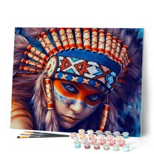 Charger l'image dans la galerie, peinture par numéros | Look Indien | complexe, envies d’ailleurs | FiguredArt