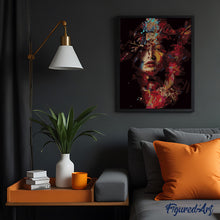 Charger l'image dans la galerie, peinture par numéros | Femme peinte | complexe, envies d’ailleurs, france | FiguredArt