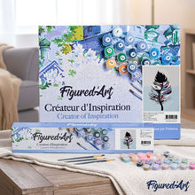 Charger l'image dans la galerie, peinture par numéros | Feuille artistique | abstrait, facile | FiguredArt