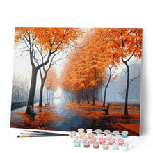 Charger l'image dans la galerie, peinture par numéros | Paysage dans le Brouillard | complexe, paysages | FiguredArt