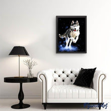 Charger l'image dans la galerie, peinture par numéros | Husky | animaux, chiens, france, intermédiaire | FiguredArt