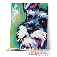 Charger l'image dans la galerie, peinture par numéros | En regardant un Chien | animaux, chiens, intermédiaire | FiguredArt