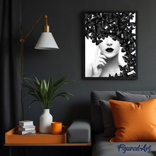 Charger l'image dans la galerie, peinture par numéros | Beauté et Papillons | animaux, france, intermédiaire, papillons, portrait | FiguredArt
