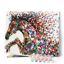 Charger l'image dans la galerie, peinture par numéros | Cheval de style | animaux, chevaux, complexe | FiguredArt