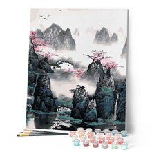 Charger l'image dans la galerie, peinture par numéros | Paysage de Chine | complexe, france, paysages | FiguredArt
