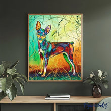 Charger l'image dans la galerie, peinture par numéros | Chiens en multicolor | animaux, chiens, complexe, Pop Art | FiguredArt