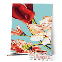 Charger l'image dans la galerie, peinture par numéros | Fleurs et Aromes rouges | facile, fleurs | FiguredArt