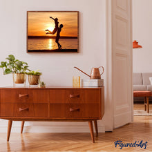 Charger l'image dans la galerie, peinture par numéros | Couple au Crépuscule | complexe, romantique | FiguredArt