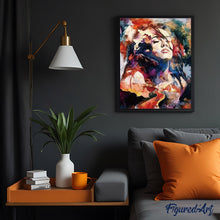 Charger l'image dans la galerie, peinture par numéros | Femme aquarelle | france, intermédiaire, romantique | FiguredArt