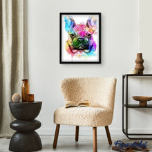 Charger l'image dans la galerie, peinture par numéros | Joli Chien en Couleurs | animaux, chiens, complexe, france, Pop Art | FiguredArt