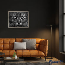 Charger l'image dans la galerie, peinture par numéros | Tête de Chat | animaux, chats, complexe | FiguredArt
