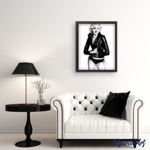 Charger l'image dans la galerie, peinture par numéros | Noir et blanc Marilyn Monroe | facile, portrait | FiguredArt