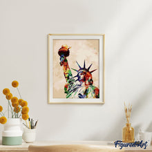 Charger l'image dans la galerie, peinture par numéros | Statue de la Liberté | france, intermédiaire, ville | FiguredArt