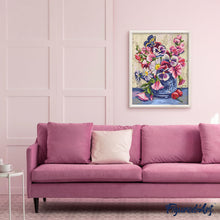 Charger l'image dans la galerie, peinture par numéros | Fleurs et Cerises | fleurs, intermédiaire | FiguredArt