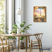 Charger l'image dans la galerie, peinture par numéros | Paysage romantique de Paris | complexe, france, ville | FiguredArt