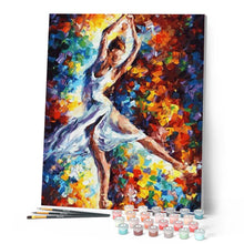 Charger l'image dans la galerie, peinture par numéros | Danseuse en Mouvement | complexe, danse | FiguredArt