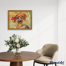 Charger l'image dans la galerie, peinture par numéros | Chien en Automne | animaux, chiens, complexe | FiguredArt