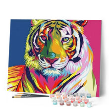 Charger l'image dans la galerie, peinture par numéros | Tigre Pop Art 2 | animaux, facile, france, Pop Art, tigres | FiguredArt