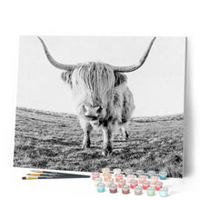 Charger l'image dans la galerie, peinture par numéros | Yak dans le Désert | animaux, bisons and yacks, complexe | FiguredArt