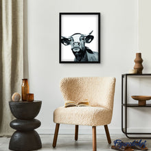Charger l'image dans la galerie, peinture par numéros | Vache stylée | animaux, complexe, vaches | FiguredArt
