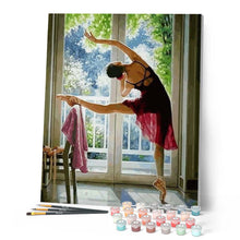 Charger l'image dans la galerie, peinture par numéros | Danseuse le Matin | danse, intermédiaire | FiguredArt