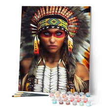 Charger l'image dans la galerie, peinture par numéros | Indienne | complexe, envies d’ailleurs | FiguredArt