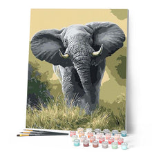 Charger l'image dans la galerie, peinture par numéros | Eléphant d’Afrique | animaux, facile, éléphants | FiguredArt