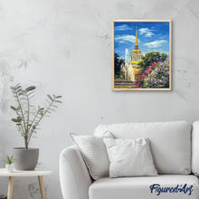 Charger l'image dans la galerie, peinture par numéros | Pagode en Asie | complexe, envies d’ailleurs | FiguredArt