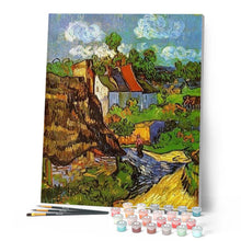 Charger l'image dans la galerie, peinture par numéros | Van Gogh - Maison Oise | complexe, paysages, reproduction, van gogh | FiguredArt