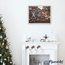 Charger l'image dans la galerie, peinture par numéros | Décoration de Noël | complexe, Noël | FiguredArt