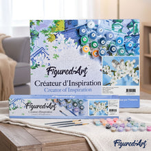 Charger l'image dans la galerie, peinture par numéros | Oiseaux et Fleurs de Magnolias | animaux, facile, fleurs, oiseaux | FiguredArt
