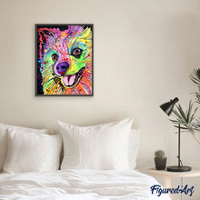 Charger l'image dans la galerie, peinture par numéros | Beau chien | animaux, chiens, complexe | FiguredArt
