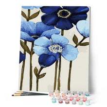 Charger l'image dans la galerie, peinture par numéros | Fleurs bleues | fleurs, france, intermédiaire | FiguredArt