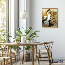 Charger l'image dans la galerie, peinture par numéros | Danseuse et Cygne | cignes, danse, facile, oiseaux, romantique | FiguredArt